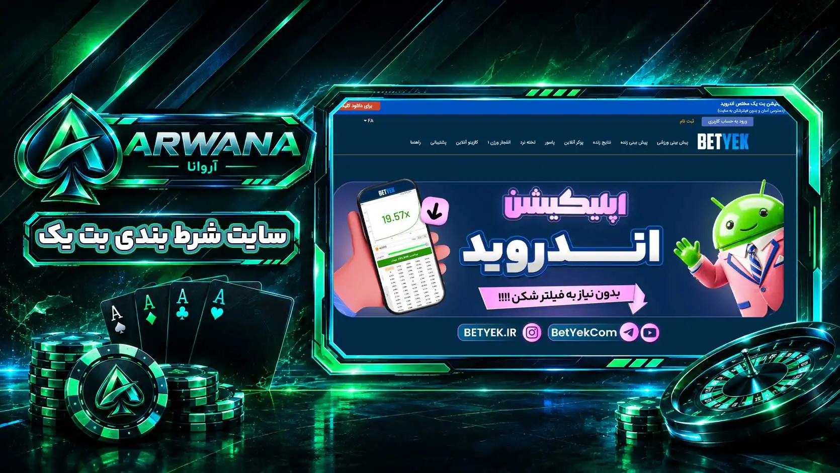 سایت بت یک BetYek